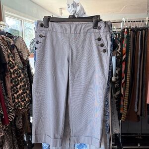 Star City Black and White Striped Apparel